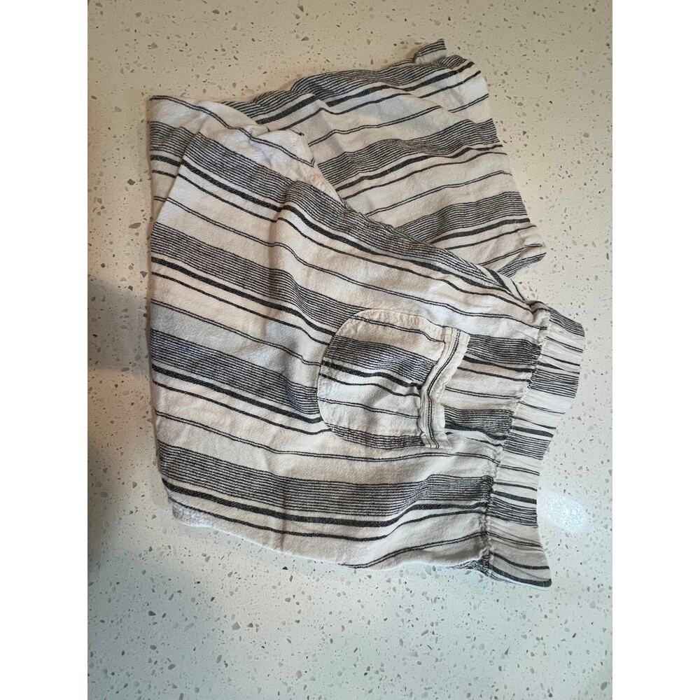 PER SE LINEN BLEND STRIPED CAPRI PANTS WOMENS SIZE 1X - Picture 6 of 7